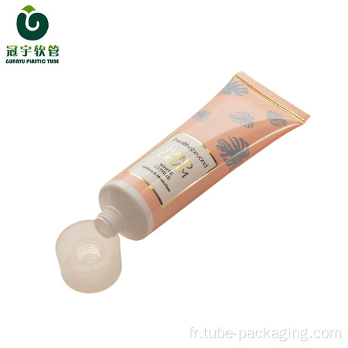 Tube en plastique cosmétique de 30 à 35 ml pour le conditionnement de la crème pour les mains